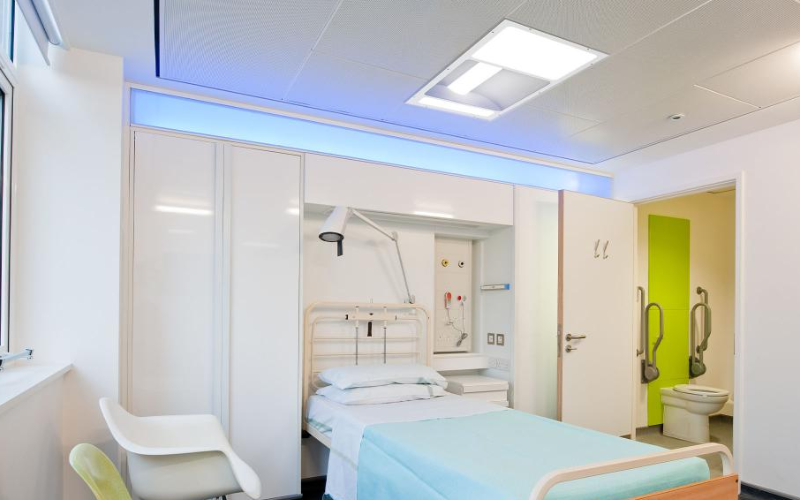 MRP2. PATIENT ROOM RECESSED LED LUMINAIRE. by Pa-Co Lighting